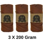 3 Adet Slim Supra Ip 200 Gram Mumlu Ip 3X200 Gram (Toplam 600 Gram) - Karamel