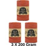 3 Adet Slim Supra Ip 200 Gram Mumlu Ip 3X200 Gram (Toplam 600 Gram) - Kiremit