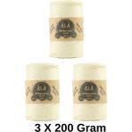 3 Adet Slim Supra Ip 200 Gram Mumlu Ip 3X200 Gram (Toplam 600 Gram) - Krem
