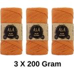 3 Adet Slim Supra Ip 200 Gram Mumlu Ip 3X200 Gram (Toplam 600 Gram) - Portakal