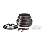 3 Adet Tefal Ingenio Xl Intense Titanium Döküm Tencere Seti 12 Parça Siyah Renk ile Mutfak İçin İdeal