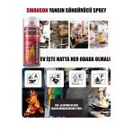 3 Adet Yangın Söndürücü - Yangın Savar Sprey 500Ml + 500 Ml + 500 Ml Ev - Ofis - Oto Araç Ateş Boğucu Köpük Tabaka Oluşturur (5224)