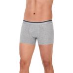 3 Adet Yıldız Erkek Likralı Formen Boxer Short Gri 367