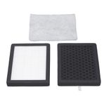 3 Aşamalı Lehim Duman Çıkarıcı Filtre Kiti, Kaynak/3D baskı Için Aktif Karbon Değiştirme Filtreleri, 147x186mm Kompakt Boyut, Ön Filtre+ + Karbon Filtrasyon Sistemi