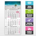 3 aylık takvim 2025 tarih kaydırıcılı – Duvar takvimi 30 x 49 cm, optimum planlama için, 3 aylık genel bakış, duvar planlayıcı, ofis takvimi, 3 aylık takvim, KW-hafta, tatil günleri DE, A, CH, Motif: