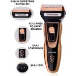 3 Başlıklı Erkek Tıraş Makinesi Seti, Pratik ve Güçlü Bakım Aracı - Seçenek 1