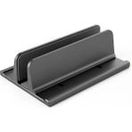 3 Bölmeli Metal Genişlik Ayarlamalı Masaüstü Dikey Macbook Laptop Notebook Standı Telefon Tabl