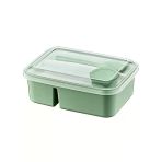 3 Bölmeli Sızdırmaz Beslenme Kabı - 920 Ml + 40 Ml Sosluk