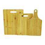 3 BOY SET AHŞAP BAMBU KESİM PANOSU 16X22-20X28-25X33CM (5264)
