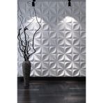 3 Boyutlu Boyanabilir Pvc Duvar Paneli Elegance 50-50 Cm 4 Adet-1 Metrekare