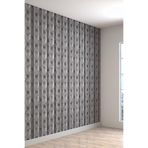 3 Boyutlu Deri Desenli Silinebilir Tekstil Duvar Kağıdı, 250 x 100
