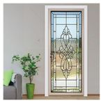 3 boyutlu duvar resmi, Cam Dış Manzara Ev Düğün Dekorasyon Duvar Kağıdı Poster Oda Dekoru Estetik Banyo Aksesuarları(1,95x215cm(cut 2 pcs))