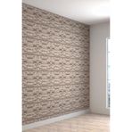 3 Boyutlu En X Boy Taş Duvar Desenli Silinebilir Tekstil Duvar Kağıdı, 600 x 240, 2023-131600x240