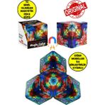 3 Boyutlu Stress Giderici Manyetik Geometrik Mozaikli Mıknatıslı Akıl Zeka Rübik Küp - Renkli - 2
