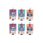 3 Cesit Karma Kedi Et Ezmesi 90 Gr. X 6 Adet