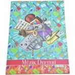 3 Çınar Müzik Defteri Büyük Boy 30X21CM 30 Yaprak