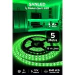 3 Çipli Iç Mekan Şerit Led, Trafosuz, Farklı Uzunluk Seçenekleri - Ahşap