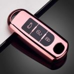 3 Düğme-Pembe Mazda Atenza Axela Demio Cx-5 Cx5 Cx-3 Cx7 Cx Aksesuarları Için Tpu Araç Uzaktan Kumanda Kılıfı Kapağı (Yurt Dışından) - 1