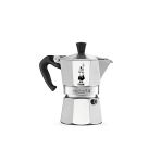 3 Fincan Kapasiteli Ocak Üstü Espresso Pişirici - Alüminyum, Gümüş Renk