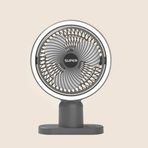 3 Kademeli Masaüstü Vantilatör Şarjlı Soğutucu Usb Fan Siyah