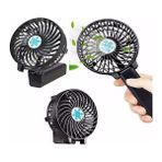 3 Kademeli Şarjlı Mini Fan Katlanabilir Vantilatör USB Soğutucu