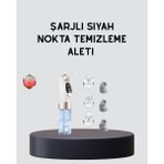 3 Kademeli Vakumlu Gözenek Temizleme Cihazı – Cilt Yenileyici Masaj ve Derin Temizlik - 000-Siyah