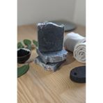 3 Kalıp Aktif Karbon Sabun El Yapımı Özel Üretim Aktif Karbon Sabunu Activated Charcoal Soap 3 Adet
