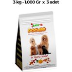 3 Katlı Barf Köpek Maması 3 Kg 1000 gr Tekli Ambalajlarda