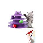 3 Katlı Kedi Oyuncağı + Lazer Oyuncak Hediyeli | Eğlenceli Kedi Seti