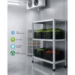 3 Katlı Paslanmaz Krom Raf Inox Soğuk Oda Rafı Buzhane Rafı Mutfak Banyo Islak Zemin Rafı Akvaryum Rafı 31X75 Cm 50 Cm 1.00 Mm