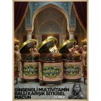 3 Kavanoz Harem-İ Lokman 3X240 Gr Ginsengli Bitkisel Pekmez Karışımlı Besin Anzeli Naturel Çakşır Otu Macunlu Ballı Polenli Multivitamin Bitk
