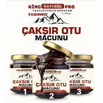3 Kavanoz Pro Naturel Çakşır Otu Bitkisel Besin Ballı Polenli Ginsengli 3 X 240 Gr