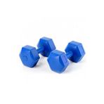 3 Kg Pilastik Dambıl Set 2 Adet Toplam 6 Kg