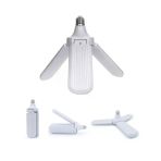 3 Kollu Pervane Modeli Beyaz Led Lamba Ampul 24W - E27 (5224)