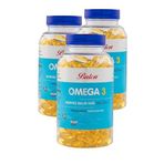 3 Kutu Omega 3 Norveç Balık Yağı (trigliserid) 1380 X 200 Softjel Omega3