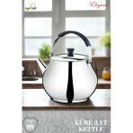 3 Lt. Küre Silikonlu Üstten Tutmalı Kettle