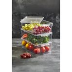 3 Lü Kapaklı Buzdolabı Organizeri & Buzdolabı Düzenleyici 4,5 lt