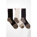 3 lü Paket Shaftless Golf Soket Çorap Siyah/Beyaz/Lacivert
