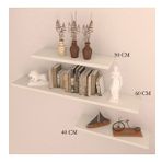 3 LÜ RAF SET ( 60 - 50 - 40 ) BAMBU ( MAT )