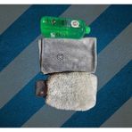 3 Lü Set Cilalı Şampuan Mikrofiber Bez Eldiven Oto Yıkama Seti