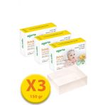 3 Lü Set Doğal Bebek Sabunu 150 X 3