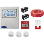 3 Lü Yangın Alarm Seti Kablo Dahil