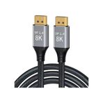 3 Metre 1.4v Displayport Kablo 3 Metre 8k Displayport Kablo
