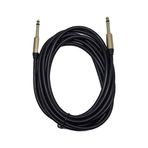 3 Metre 6.35 Mm To 6.35 Mm Ses Kablosu - Stereo Çivi Jak Enstrüman Ve Amfi Bağlantı Kablosu