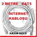 3 Metre Cat5 Kablo Lan Kablosu Eternet Kablosu Cat5 C-3