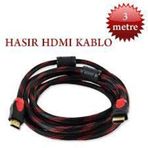 3 METRE ÇELİK ÖRGÜLÜ 3D STANDART HDMI KABLO-FULL HD GÖRÜNTÜ-HASIR