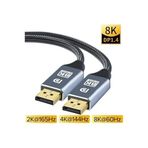 3 Metre Displayport Kablo 3 Metre 8k Displayport 144 Hz 165 Hz Kablo