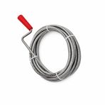 3 Metre Manuel Gider Açma Teli, Lavabo Ve Banyo İçin Uzun Spiral Gider Açıcı, Paslanmaz Çelik Tıkanıklık Açma Aparatı, Lavabo Açma Spirali 3M, Manuel Gider Açma Aparatı