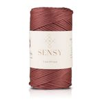 3 Mm - 250 gr Polyester Makrome Ipi 120 M Polyester Makrome Ip Supla Ip Ve Çanta Ipliği (Gül Kurusu)