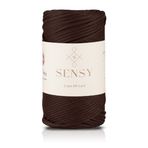 3 Mm - 250 gr Polyester Makrome Ipi 120 M Polyester Makrome Ip Supla Ip Ve Çanta Ipliği (Kahverengi)